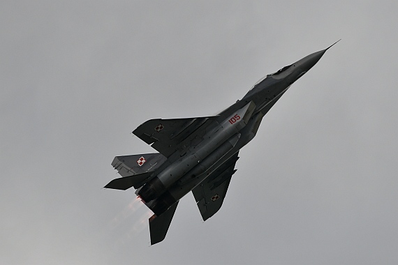 DSC_0612 Polnische Luftwaffe Mig 29 Fulcrum Airpower 2016 Foto Huber Austrian Wings Media Crew