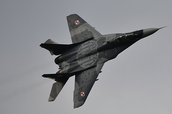 DSC_0666 Mig 29 Fulcrum polnische Luftwaffe Airpower 2016 Foto Huber Austrian Wings Media Crew