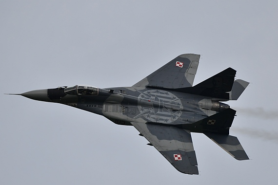 DSC_0730 Mig 29 Fulcrum polnische Luftstreitkräfte Airpower 2016 Foto Huber Austrian Wings Media Crew