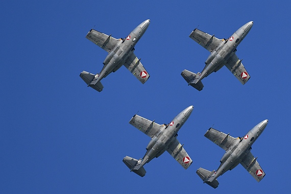 DSC_1302 Bundesheer Displayformation Saab 105 Airpower 2016 Foto Huber Austrian Wings Media Crew