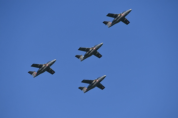 DSC_1336 Bundesheer Displayformation Saab 105 Airpower 2016 Foto Huber Austrian Wings Media Crew