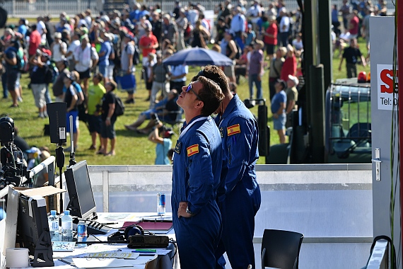 DSC_1637 Kommentatoren Patrulla Aguila Airpower 2016 Foto Huber Austrian Wings Media Crew