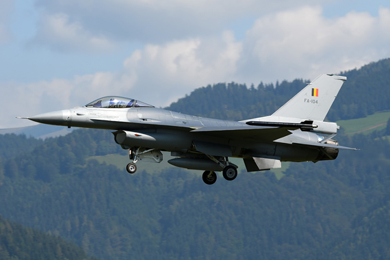 Belgian Air Force Lockheed Martin F16 Fighting Falcon - Foto Austrian Wings Media Crew