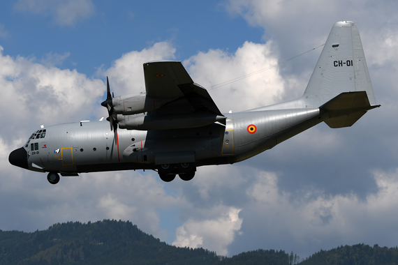 C-130 hercules der belgischen Luftwaffe