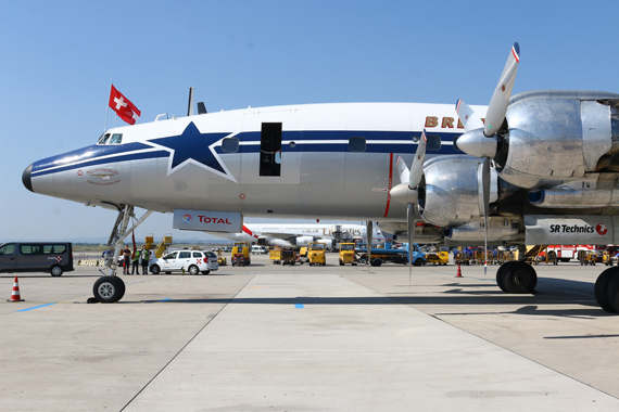 HB-RSC Breitling Super Constellation Foto Zeilinger Austrian Wings Media Crew