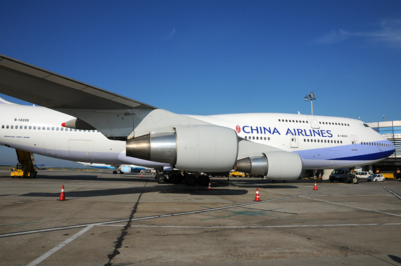 China Airlines boeing 747-400 Foto Austrian Wings Media Crew