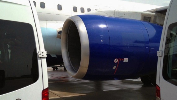Rolls Royce Triebwerk einer Boeing 757 von Codor - Foto: tvbmedia