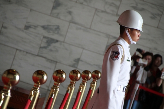 Das Chiang Kai-shek Memorial und die regelmäßigen Wachablösen zählen zu Publikumsmagneten.