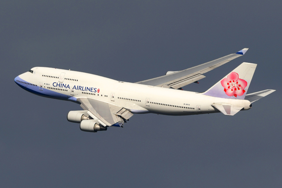 China Airlines setzte die 747 als letzte Airline regulär nach Wien ein - Foto: Austrian Wings Media Crew