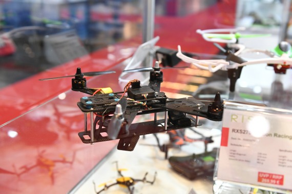 Quadcopter und Drohnen waren stark vertreten. Quadcopter und Drohnen waren stark vertreten.