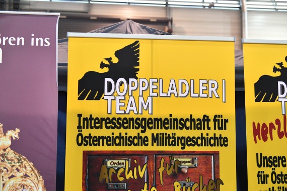 Die Plattform "Doppeladler.com" präsentierte sich ebenfalls den Besuchern.