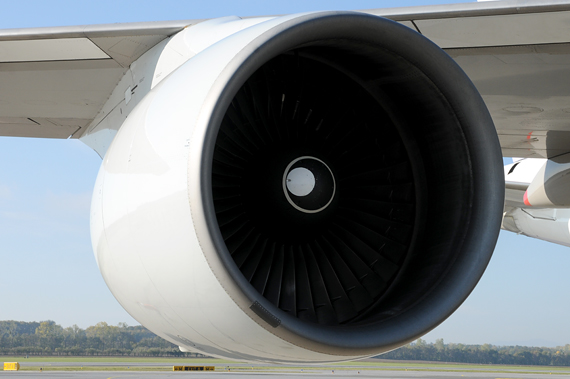 PW-4000 Turbine der 747-400 von China Airlines - Foto: Austrian Wings Media Crew