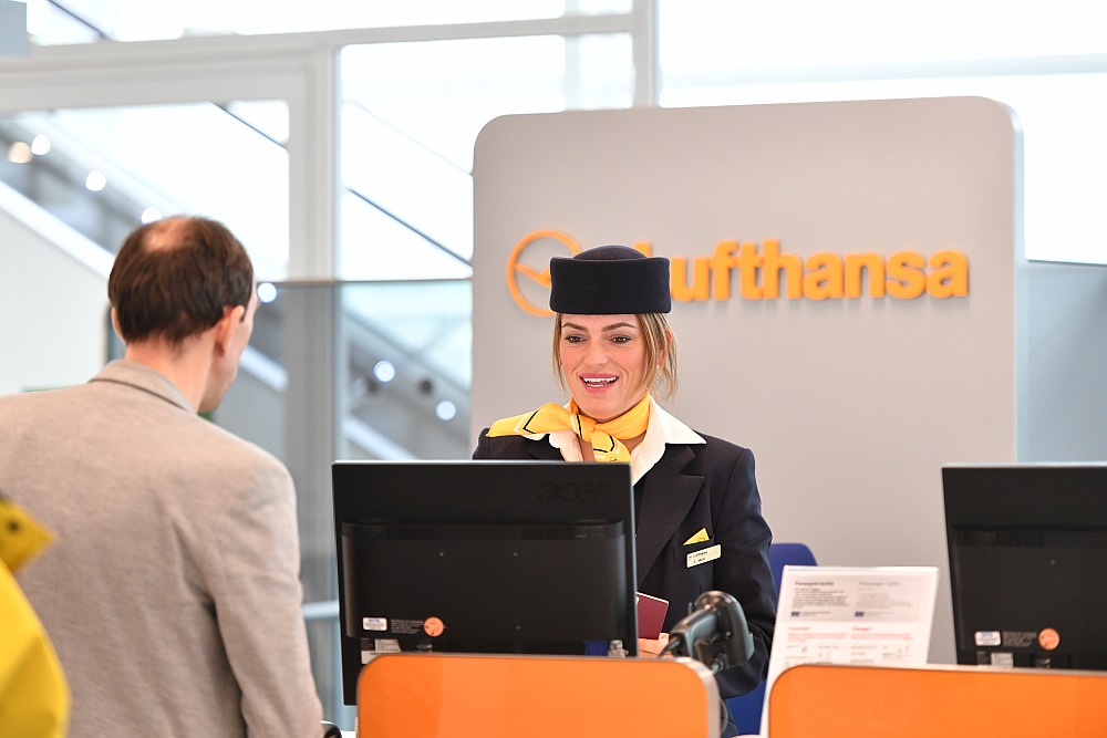 Lufthansa mit neuem CheckInService Austrian Wings