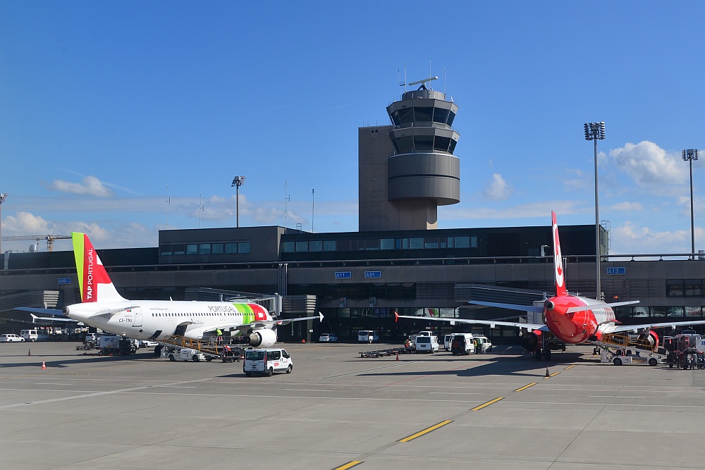 Passagierrückgang am Flughafen Zürich Austrian Wings