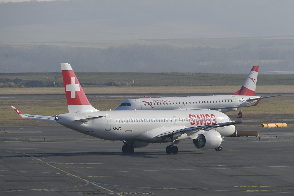 Rauch in Cockpit und Kabine Notlandung von SWISS in Graz