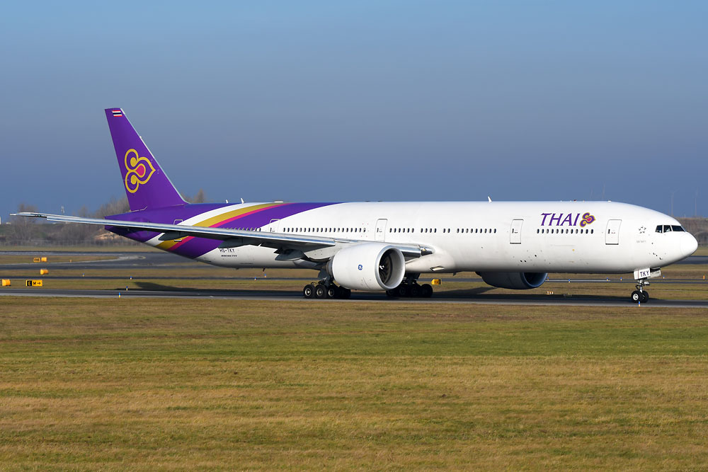 Thai Airways Zum Winterflugplan Ab M nchen Mit Der Boeing 777 300ER 