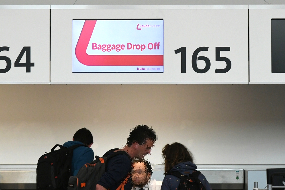 Laudamotion baggage store