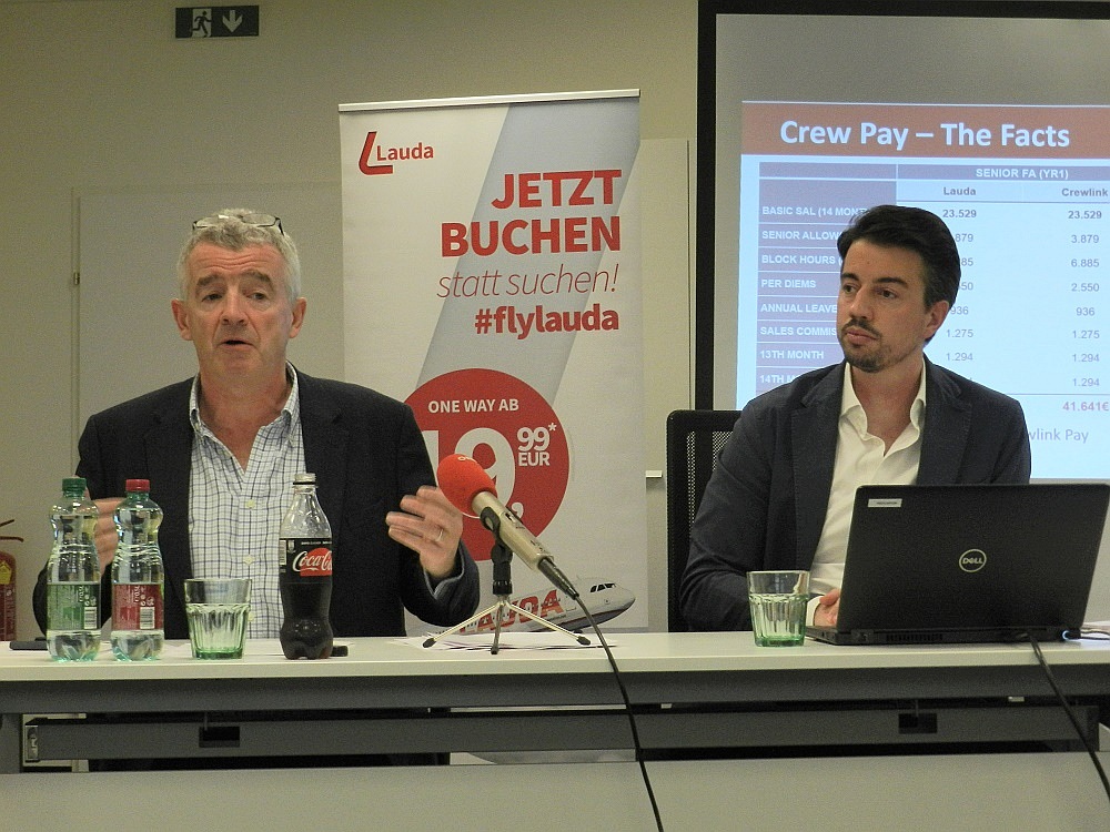 Sittenwidrige Vertrage Bei Laudamotion Ryanair Chef Versucht