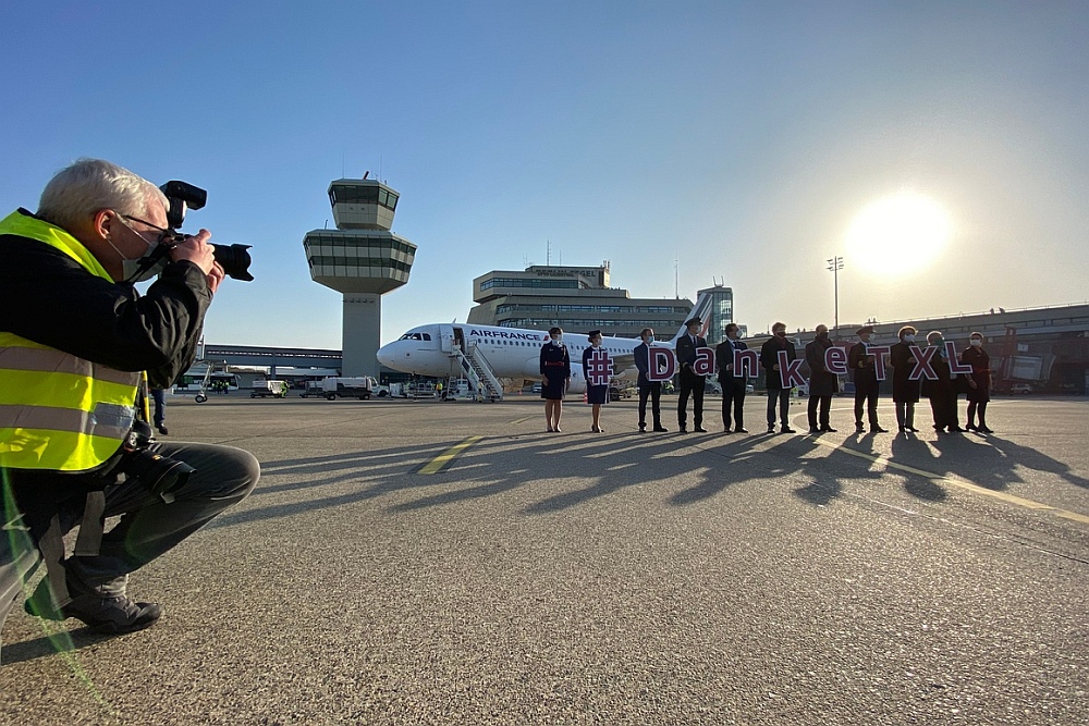 Fotostrecke: Letzter Flug von Berlin Tegel | Austrian Wings