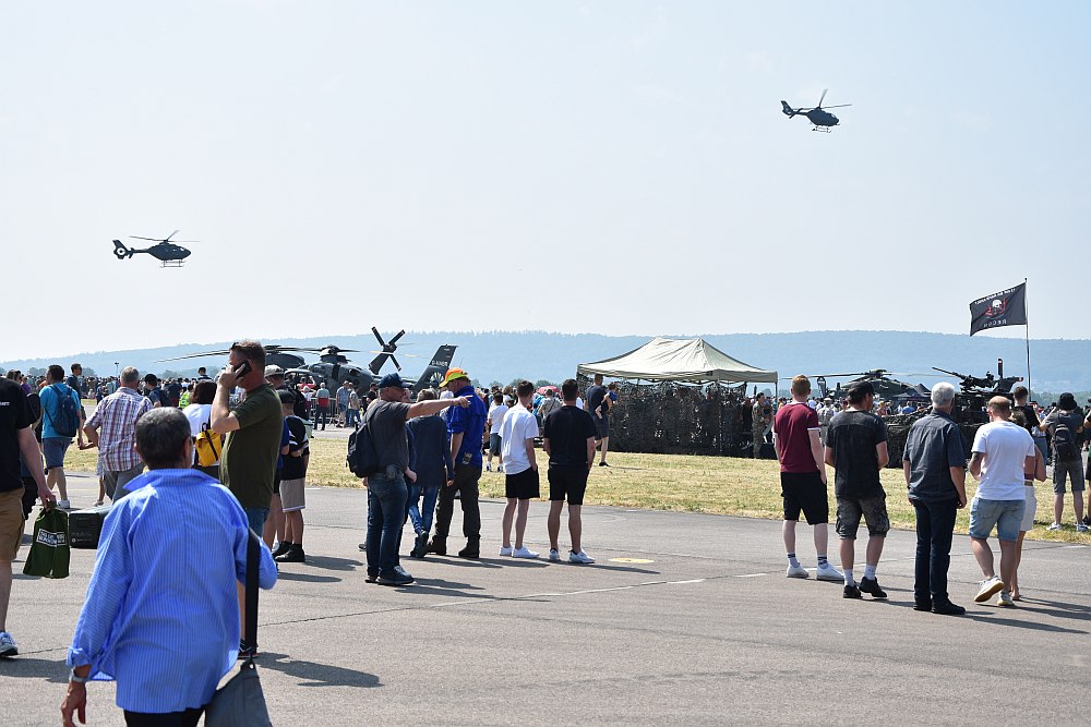 Fotoreportage Großer Andrang beim Tag der Bundeswehr auf dem