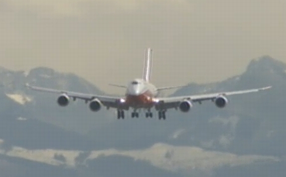 Endanflug - Foto: Boeing Endanflug - Foto: Boeing