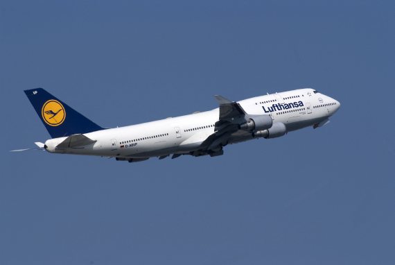 Boeing 747-400 der Lufthansa beim Start - Foto: Lufthansa