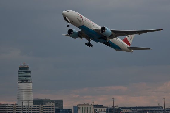 AUA 777 auf dem Weg nach Tokio - Foto: Andreas Riedel
