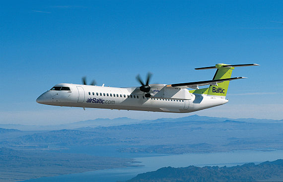 Air Baltic Q400 - Foto: Air Baltic