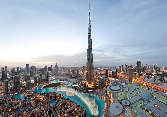 Das Armani Hotel im Burj Khalifa - Foto: Emirates