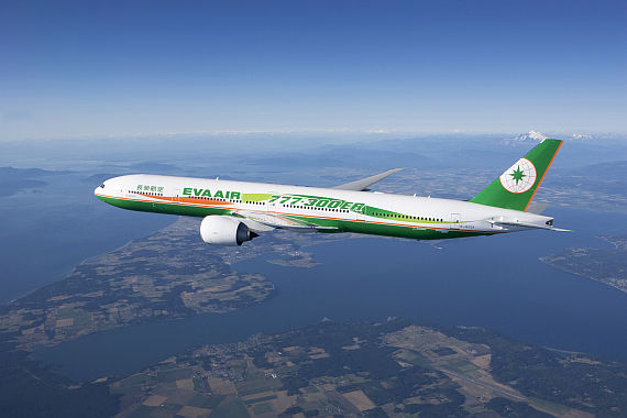 EVA Air Boeing 777-300 - Foto: Korn-PR