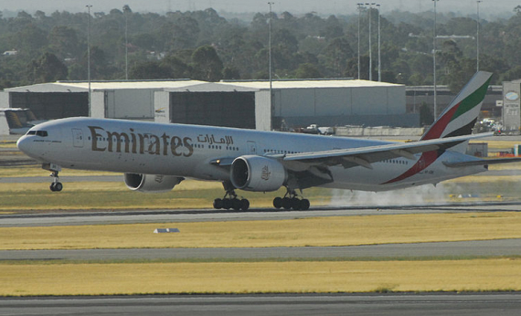 Emirates Boeing 777-300ER - Foto: Wikimedia Commons