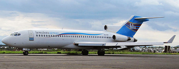 Boeing 727 (9Q-COP) von Hewa Bora - Foto: Guido Potters