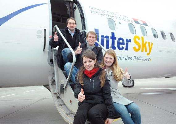 InterSky startet mit Studenten-Tarifen - Foto: InterSky