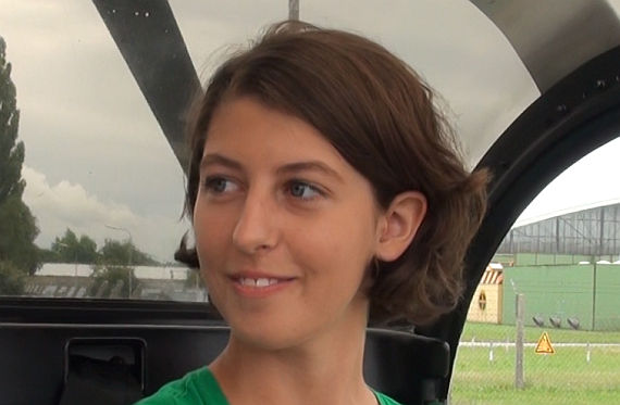 Marlene Floimair pilotierte die Austrian Wings-Crew - Foto: Austrian Wings Media Crew Marlene Floimair pilotierte die Austrian Wings-Crew - Foto: Austrian Wings Media Crew