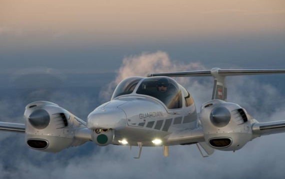 DA42 MPP Guardian im Flug - Foto: Diamond Aircraft