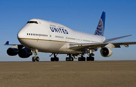 Die erste 747-400 in den neuen Farben von United - Foto: United