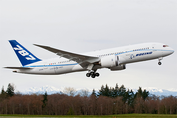 Boeing 787 Dreamliner beim Start - Foto: Boeing