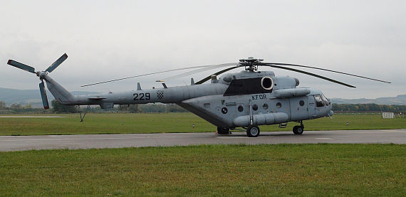 Seltener Gast in Österreich: Mil Mi-171 SH der kroatischen Armee