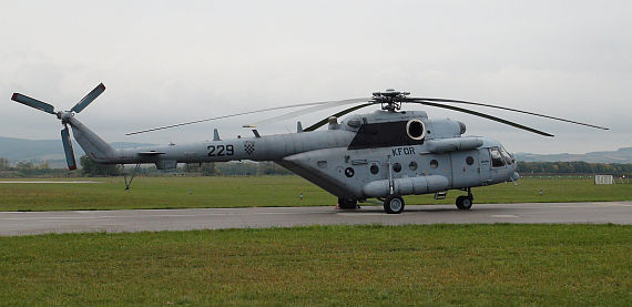 Seltener Gast in Österreich: Mil Mi-171 SH der kroatischen Armee Seltener Gast in Österreich: Mil Mi-171 SH der kroatischen Armee