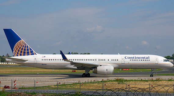 757-200 mit Winglets von Continental - Foto: Konstantin von Wedelstädt