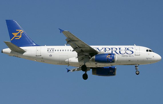 A320 von Cyprus Airways - Foto: Konstantin von Wedelstädt