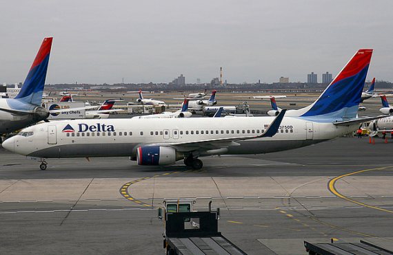 Boeing 737-800 von Delta - Foto: Konstantin von Wedelstädt