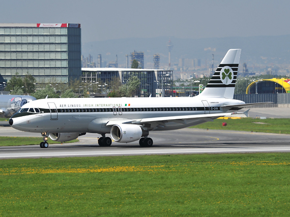 A320 der Aer Lingus in Retro Farben in Wien - Foto: P. Radosta / Austrian Wings