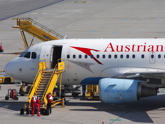 Auf die Mitarbeiter der AUA kommen harte Zeiten zu - Foto: Austrian Wings Media Crew