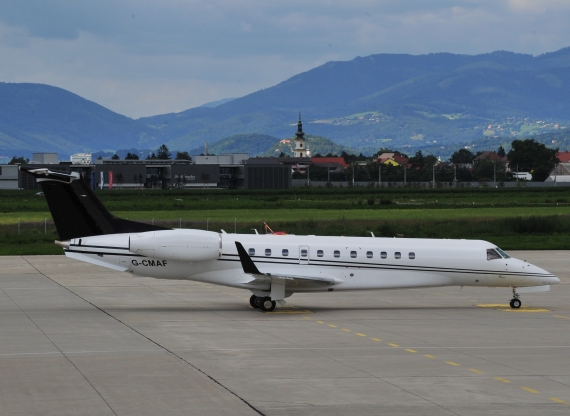 Die Legacy auf dem Weg zur Parkposition - Foto: Austrian Wings Media Crew