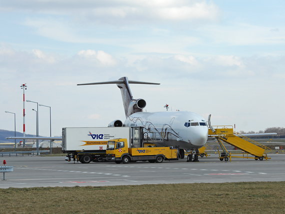 Nach der Landung wurde die Maschine gereinigt und die Kabine auf Hochglanz gebracht - Foto: P. Radosta / Austrian Wings