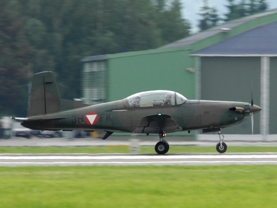 Die PC7 ist das Rückgrat der Schulflotte des Bundesheeres - Foto: Austrian Wings Media Crew