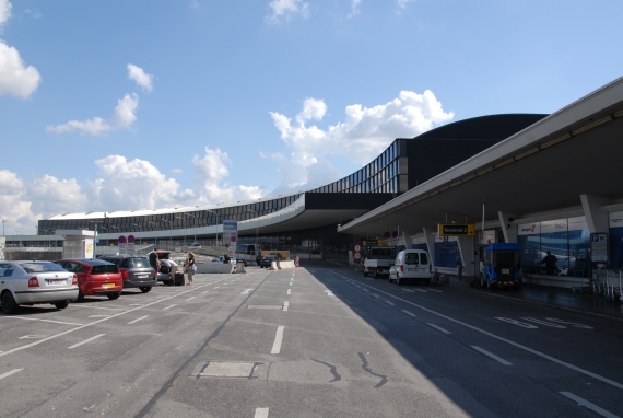 Der Skylink von der Zufahrtsrampe aus gesehen - Foto: Austrian Wings Media Crew