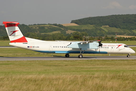 Diese Maschine kehrte zum Flughafen Wien zurück - Foto: R. Reiner / Austrian Wings