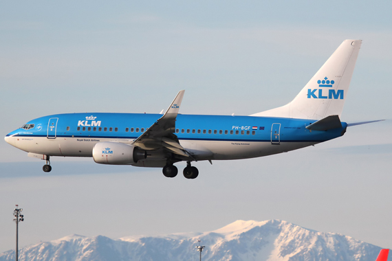 Eine Boeing 737-700 der KLM - Foto: R. Reiner / Austrian Wings